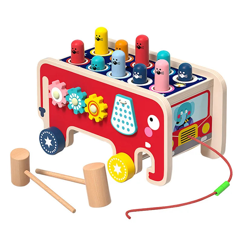 Jeu de Frappe Éléphant Montessori